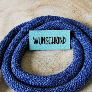 Label - ZICKENALARM - ca. 2cm x 4cm - Kunstleder ++ Farbauswahl ++